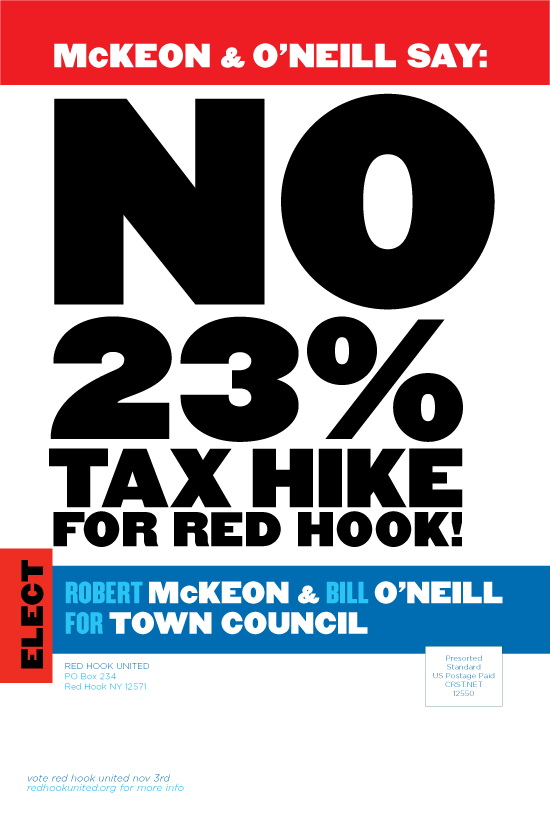 Red Hook CPA Lawn Sign design
