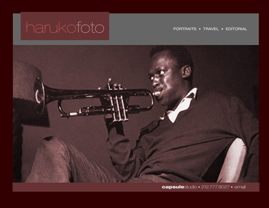 New York Event Space web design H1