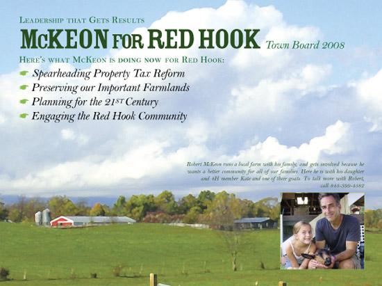 mckeon Postcard design