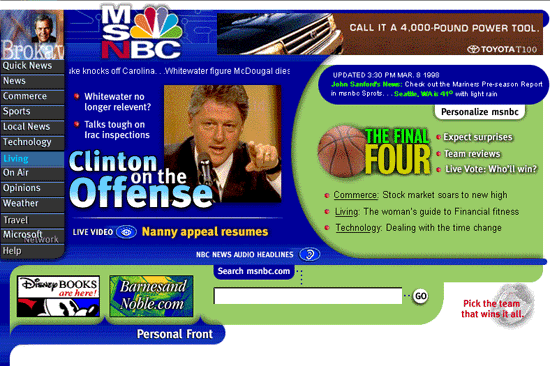 msnbc web design 3--newspage with details