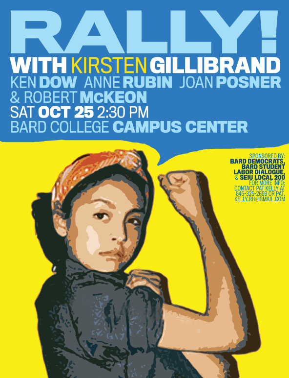 Gillibrand Rally Poster 2
