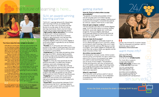 SUNY Learning Network Poster 2