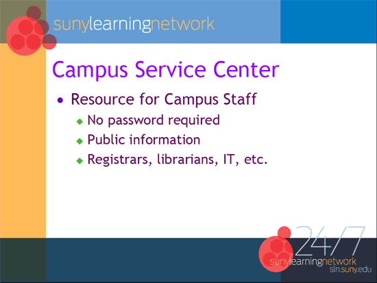 SUNY Learning Network logo design 4
